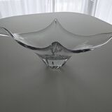 Engraved Lorraine crystal centerpiece