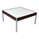 Scandinavian Coffee Table in Teak, Chrome and White Laminate, 1960s