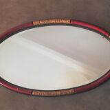 Oval Art Deco mirror