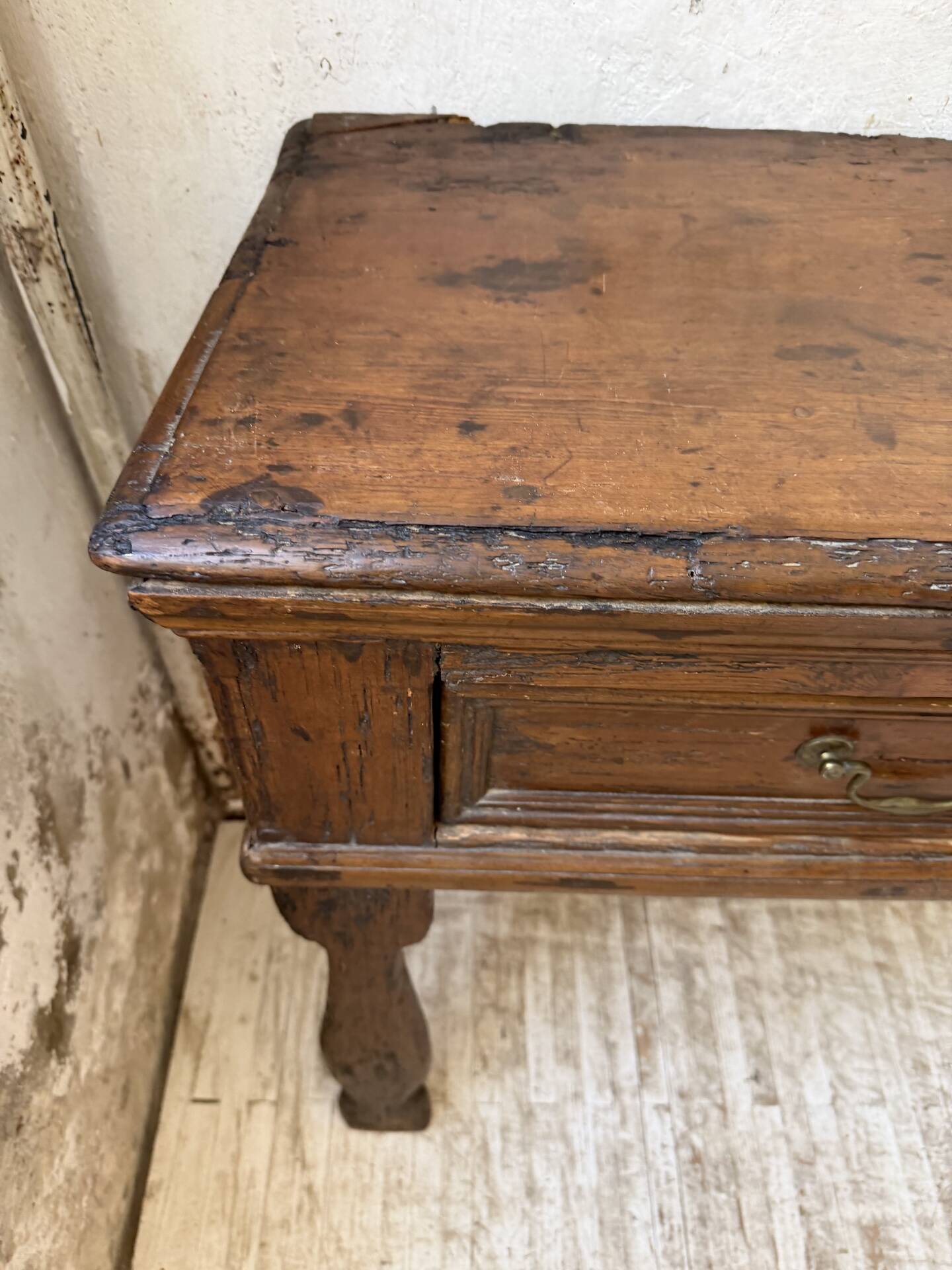 Console bois pin 1900