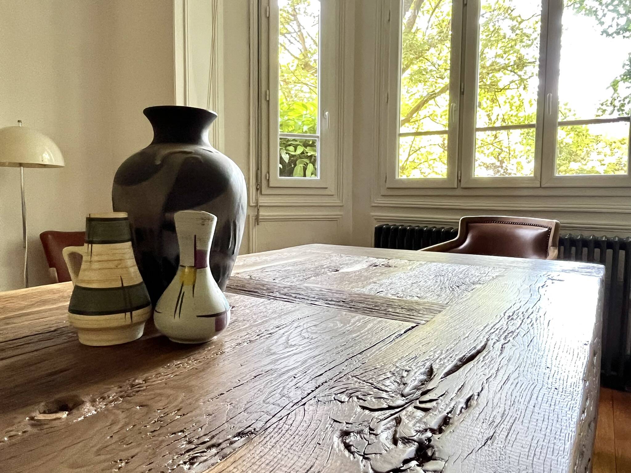 Table de ferme Tower – Chêne Ancien 260 cm