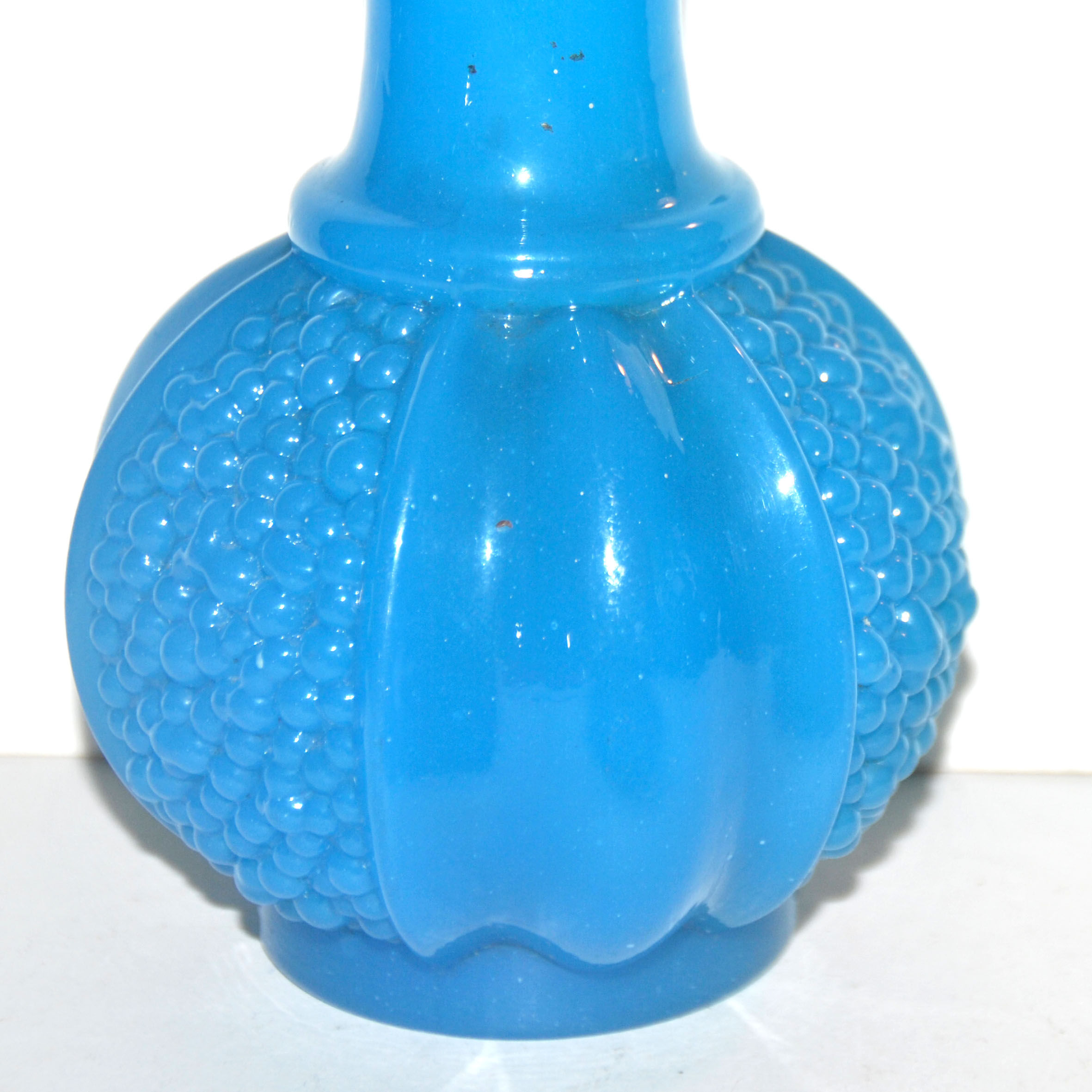 Saint-Louis vase granada in crystal opaline