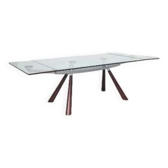 Samurai Reflex Angelo extending glass table