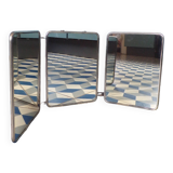Vintage triptych mirror
