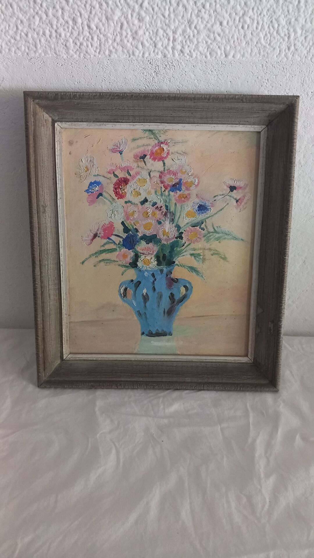 Vintage Still Life – Flower Bouquet - Daler Board Panel 1950