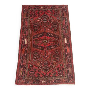 Handmade persian hamadan rug 213x134cm