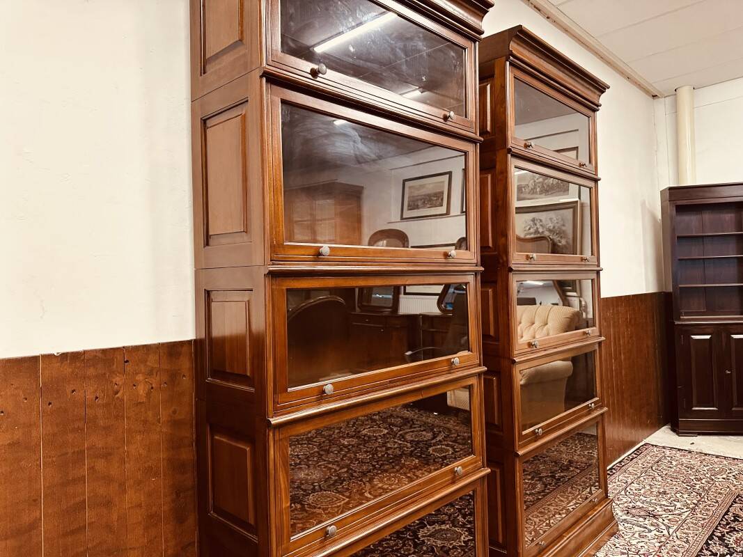 Classic English Globe Wernicke stackable barrister Bookcase