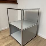 USM Haller shelf in light grey