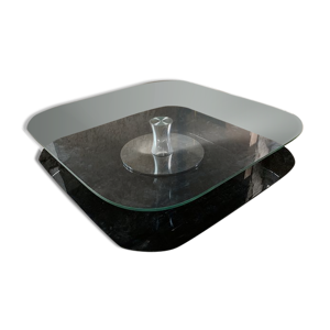 table basse en verre - roche bobois