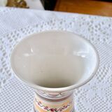 Large hand-painted artisanal vase from Coimbra