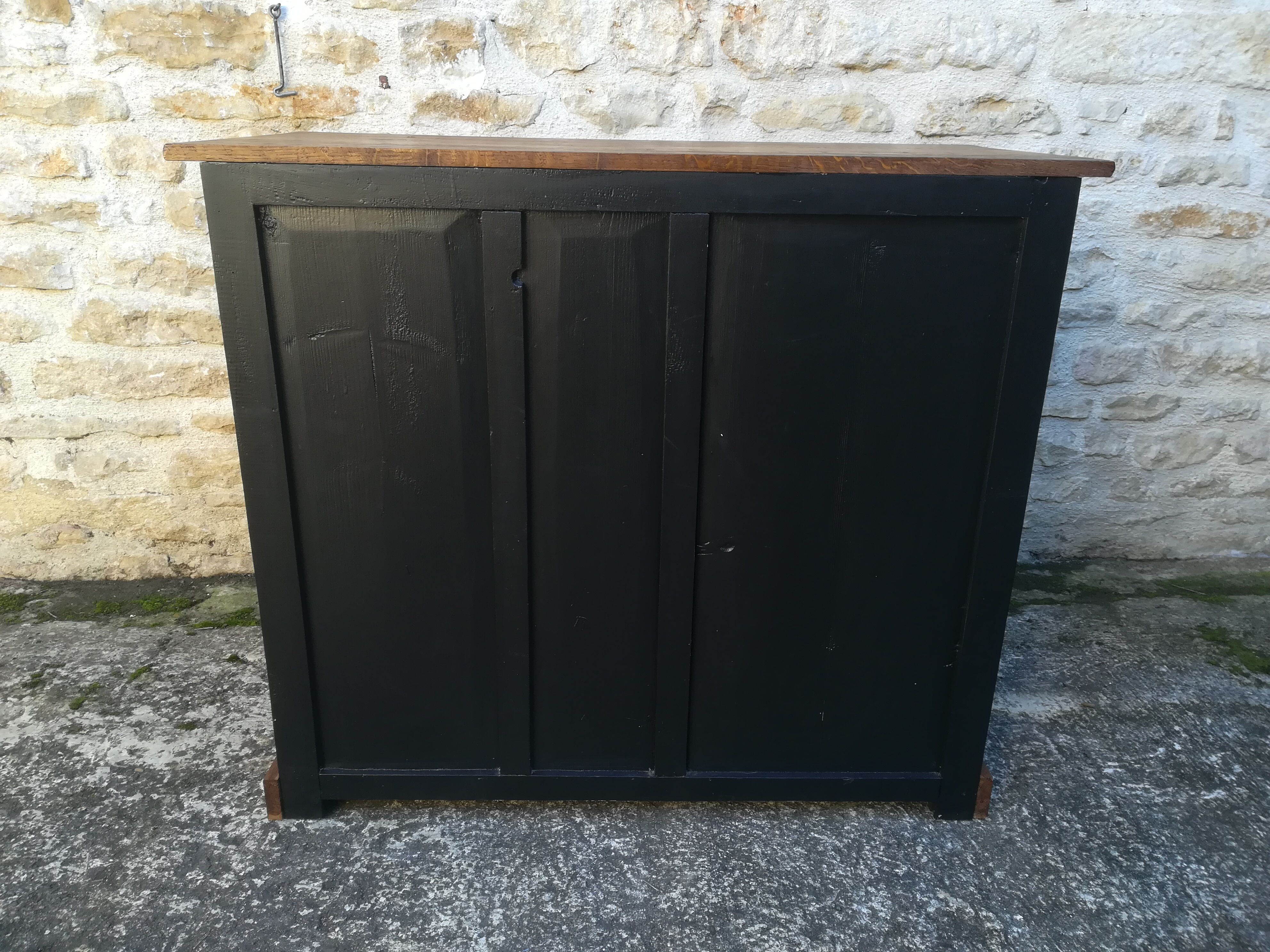 Meuble de métier en bois