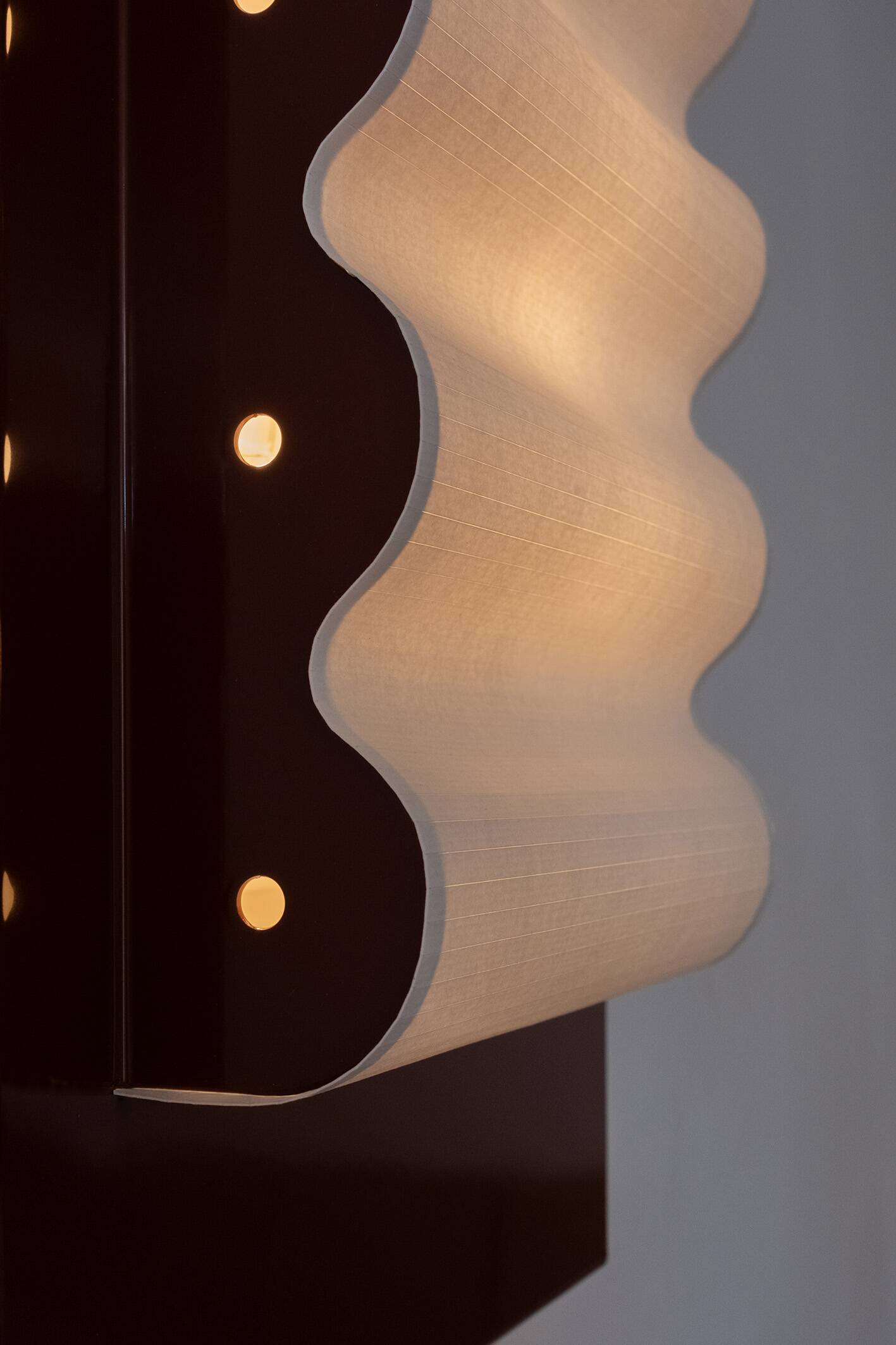 Frame Alu Brown S wall light