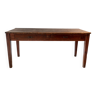 Antique table with 2 drawers in patina