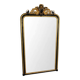 Napoleon III mirror from the 19th century with gold leaf, 190cm H