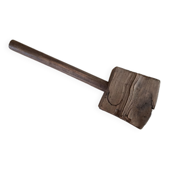 Antique wooden mallet