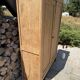Renovated solid wood wardrobe