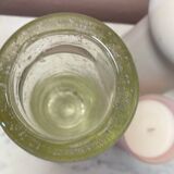 Vintage bubbled glass vase, 1970