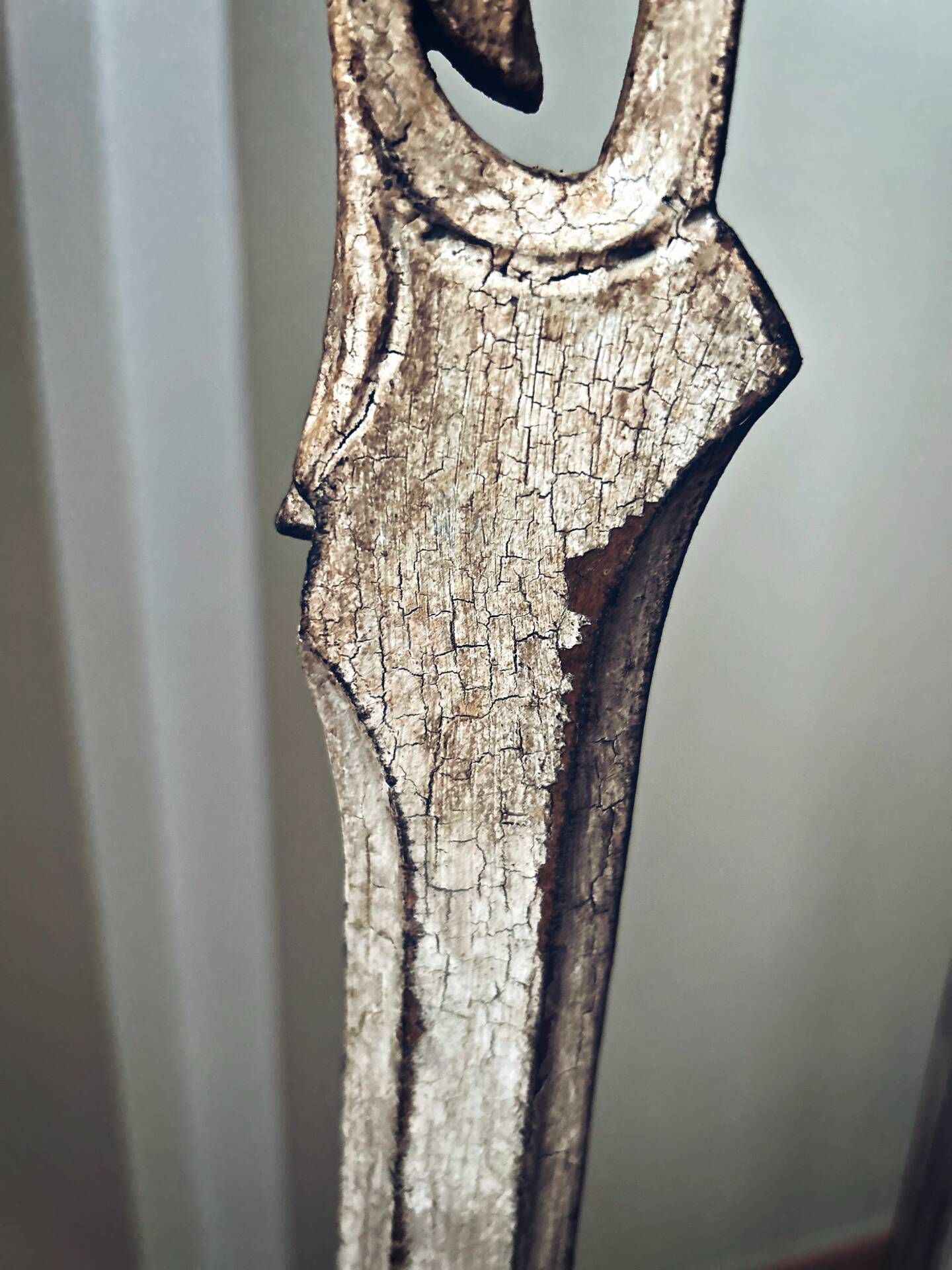 Sellette ancienne patinée – Style Art déco – Charme et authenticité