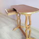 Early 20th century kidney side table
