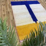 Handmade traditional Berber rug size 100 x 200 cm