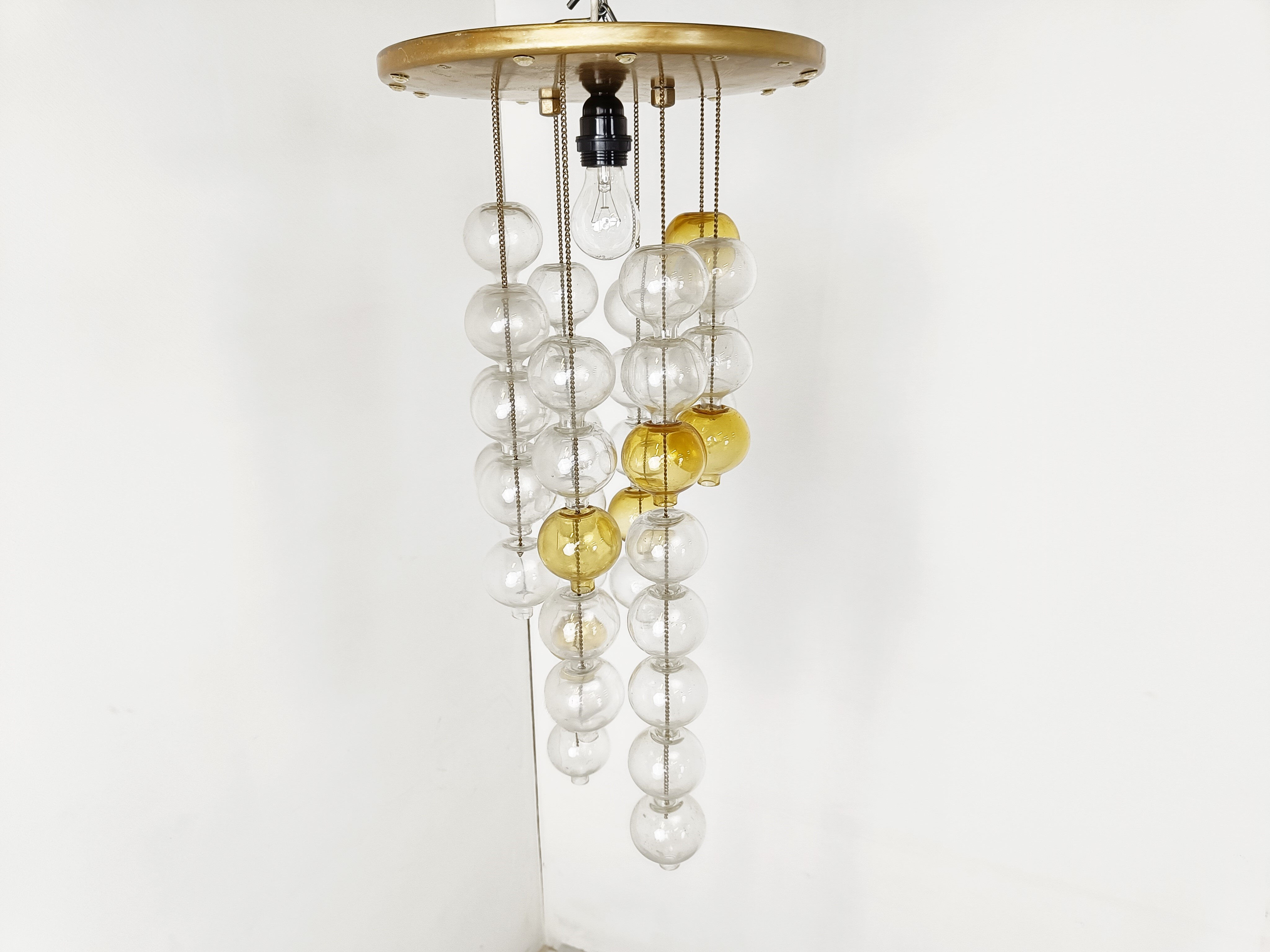 Lustre Tulipan par Kalmar, années 1960