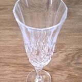 5 flûtes à champagne en cristal