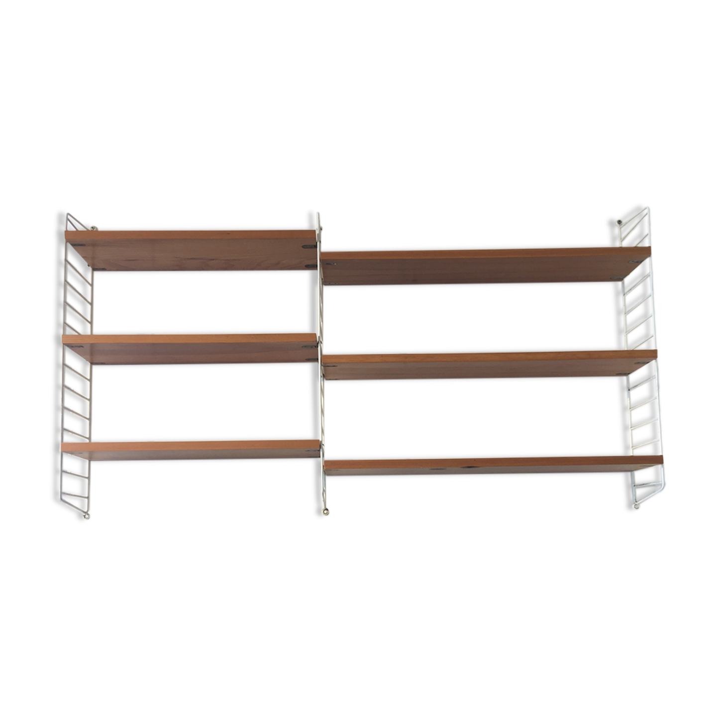 Ladder shelf wallunit, by Kasja & Nisse Strinning for String Design, Sweden, 1960s