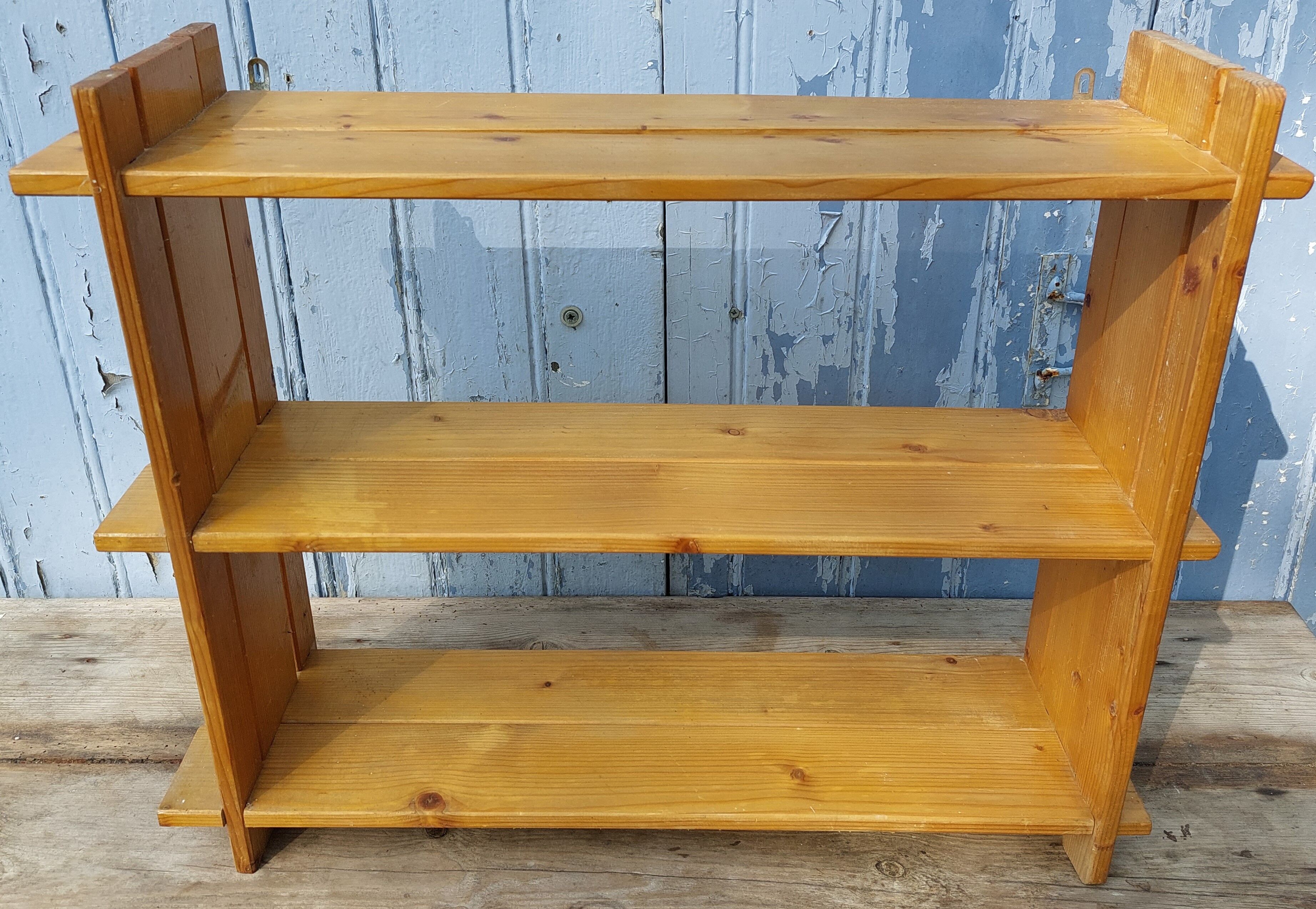 Scandinavian pine shelf