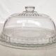 Pair of Cake/Cheese Dishes, Tart Cloche, Glass Pastry