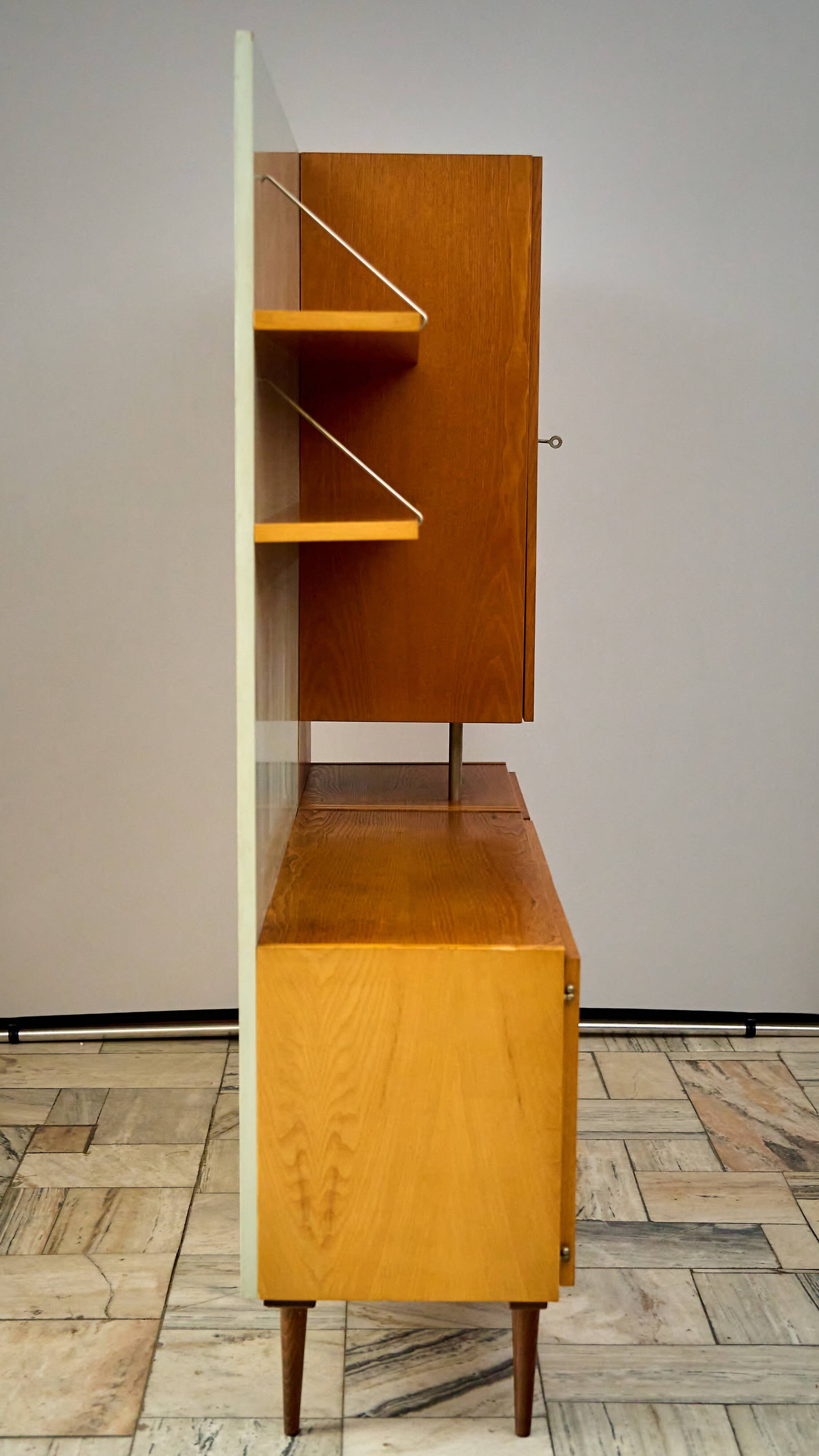 Mid-Century Display Cabinet 1960s Czechoslovakia