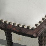 Catalan tripod stool, Spanish in solid pine
