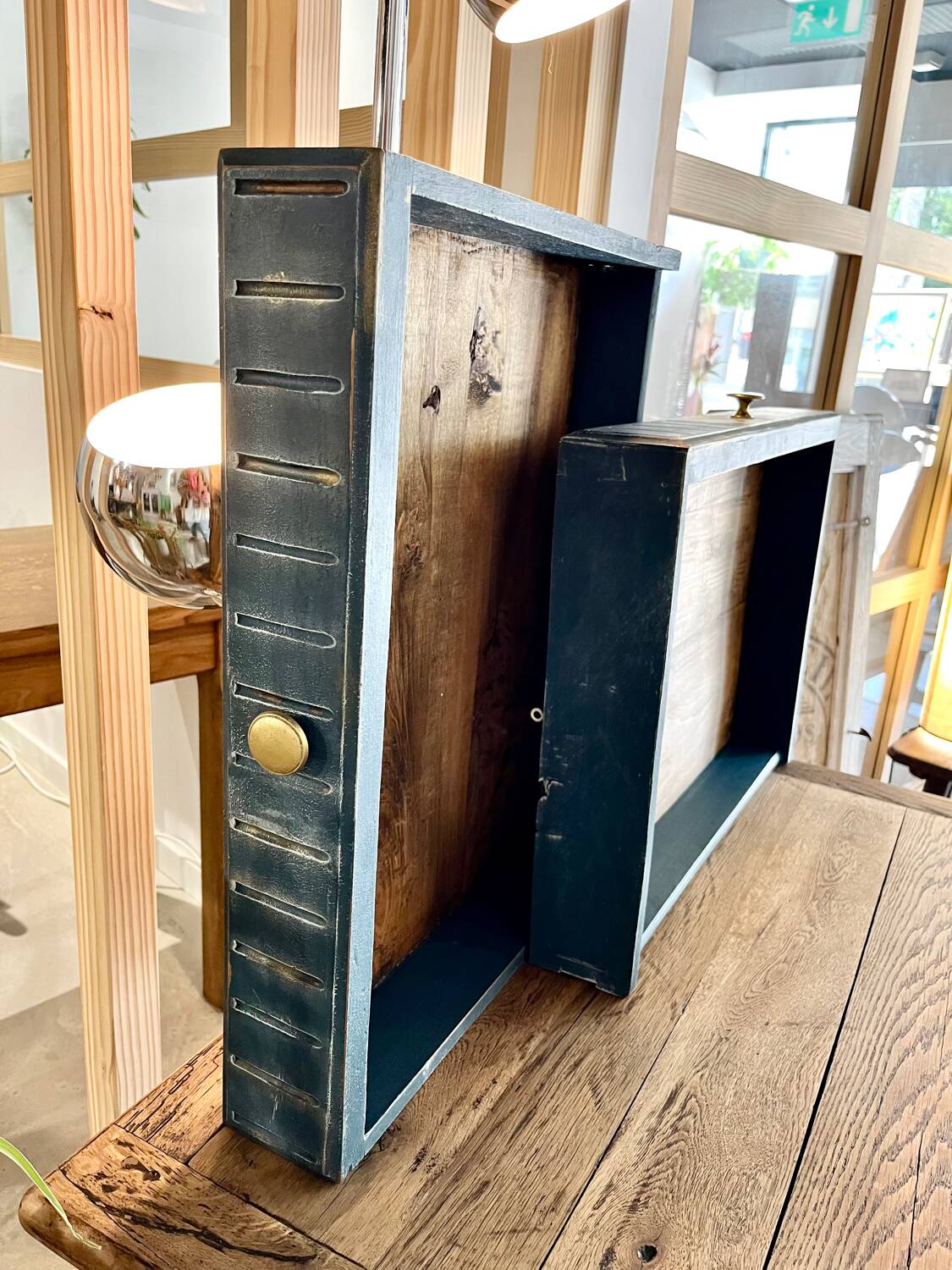 Set of 2 drawer shelves