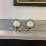 Pair of vintage Art Deco lamps