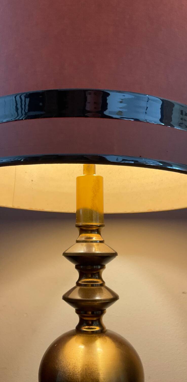 Vintage brass lamp from the 70s