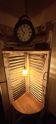 Suspension in opaline & brass – soft light and retro charm