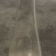Vintage glass soliflore vase