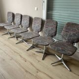sell 6 swivel chairs from the 60s - Horst Brüning for Cor