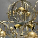 Vintage chandelier 70s planet