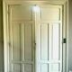 Double pathway doors in patinated fir Built on 20th century pediment