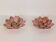 Bougeoirs fleurs en nacre