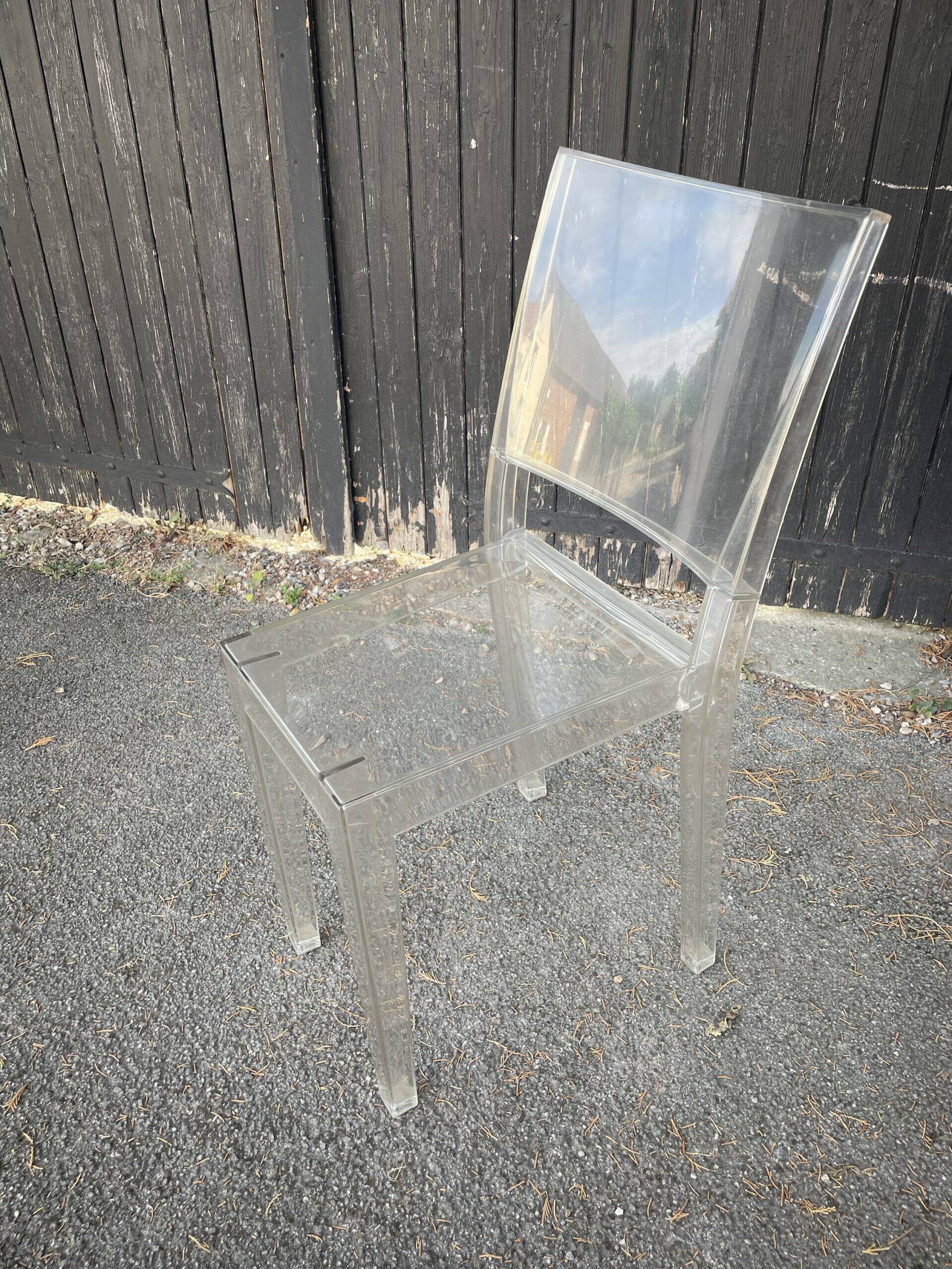 Pair of chairs La Marie by Starck for Kartell