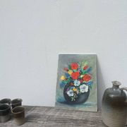 Flower bouquet painting