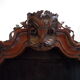 Cabinet en porcelaine d’acajou antique