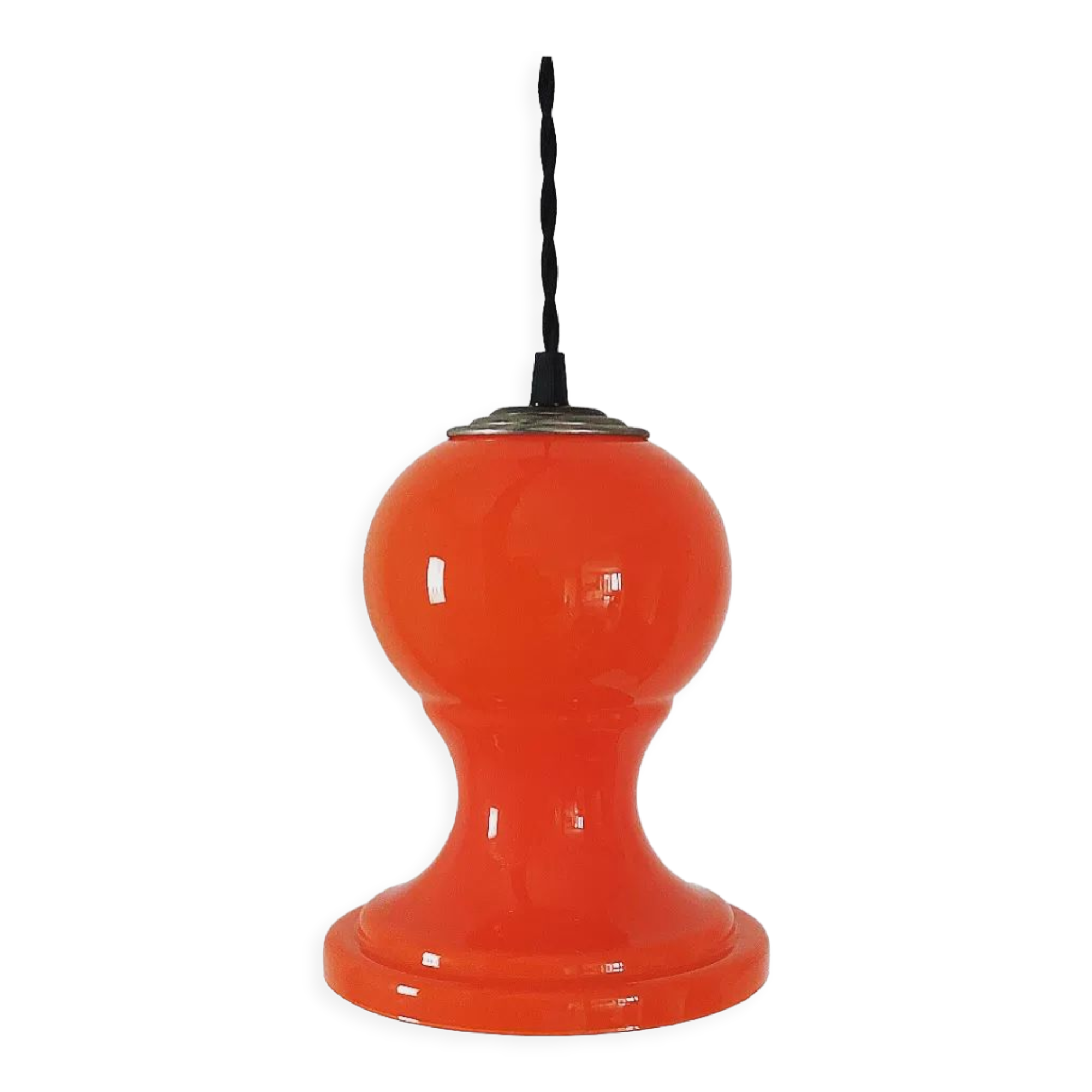 Orange vintage walkway