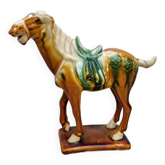 Vintage Chinese Tang Dynasty Style Horse 1970s