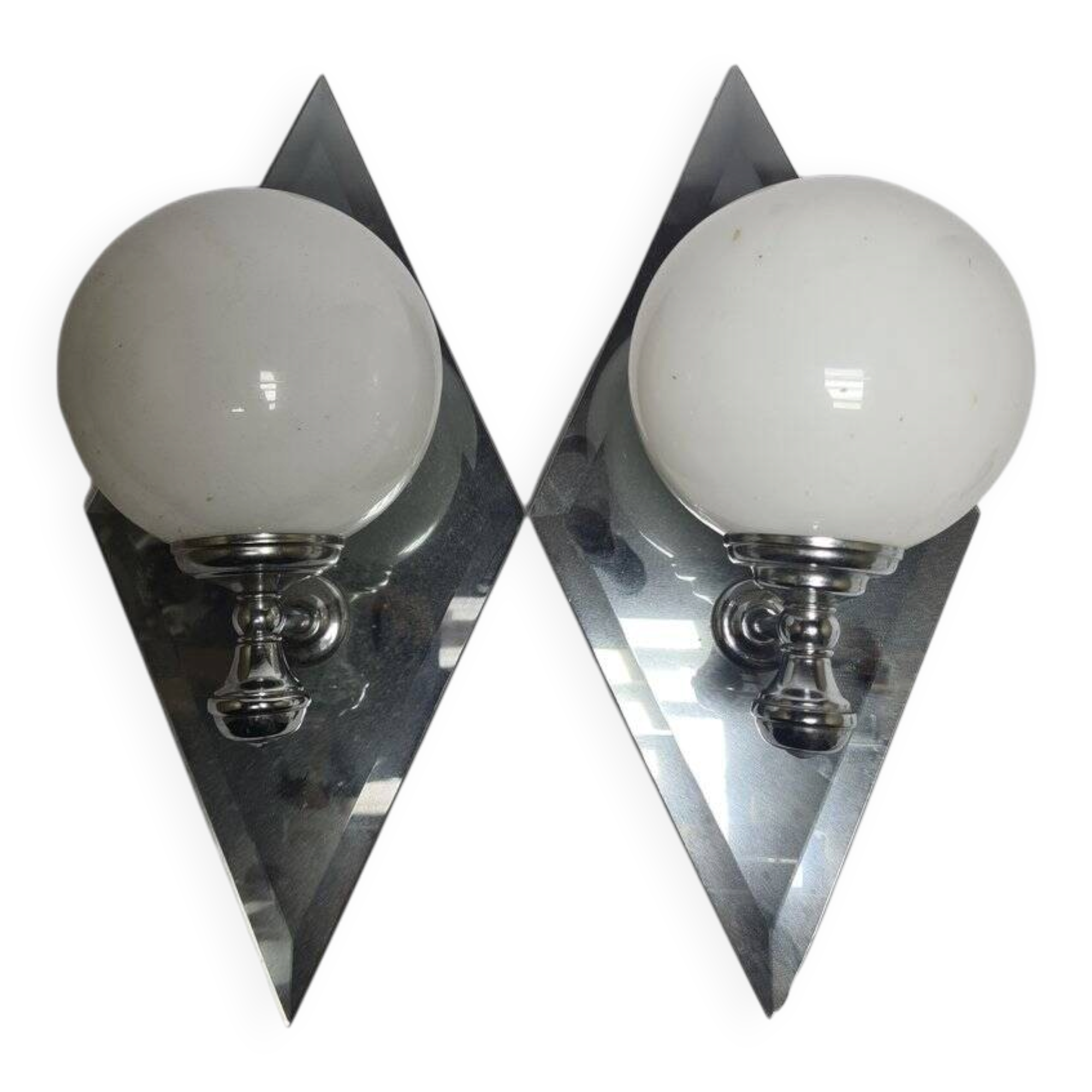 Art Deco sconces, Poland, 1960s, set of 2