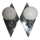 Art Deco sconces, Poland, 1960s, set of 2