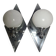 Art Deco sconces, Poland, 1960s, set of 2