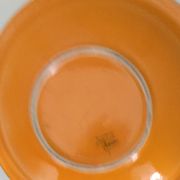 Dish dominant orange and green Saint Clement France