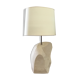 Lampe en pierre sculptée